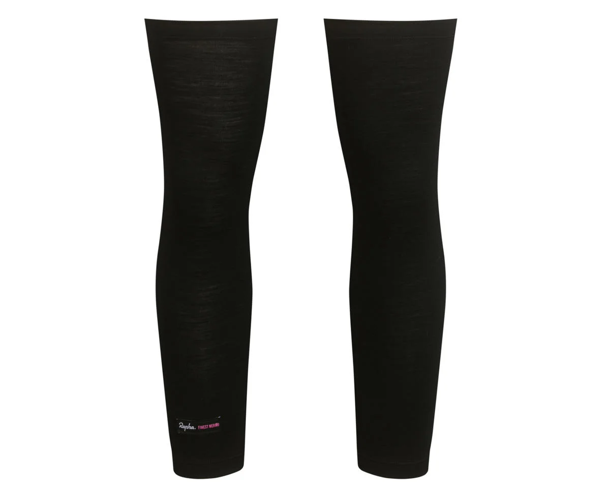 Rapha Merino Knee Warmers (Black) (L)